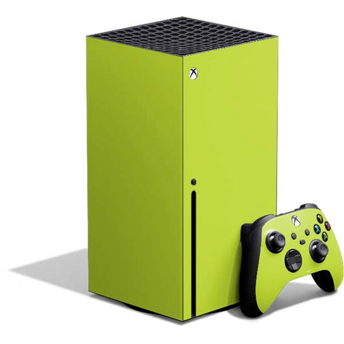 Lime Solid Xbox Series X Bundle Skin
