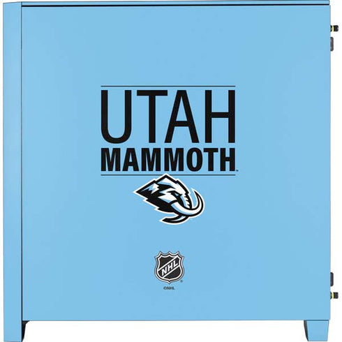 NHL Utah Mammoth Line-Up Series Corsair 4000D Tempered Glass Mid-Tower ATX Case Skin