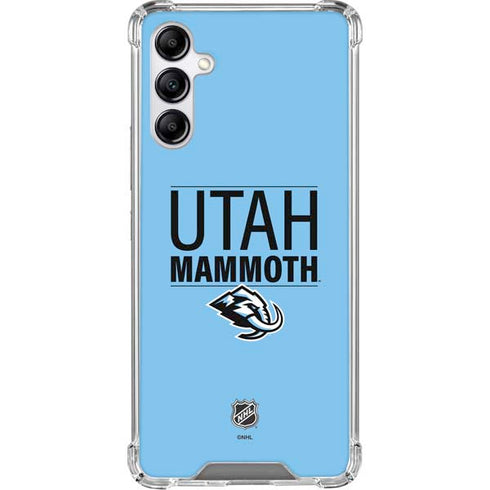 NHL Utah Mammoth Line-Up Series Gabb Phone 4 Clear Case