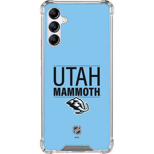 NHL Utah Mammoth Line-Up Series Galaxy A15 5G Clear Case