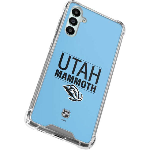 NHL Utah Mammoth Line-Up Series Galaxy A15 5G Clear Case