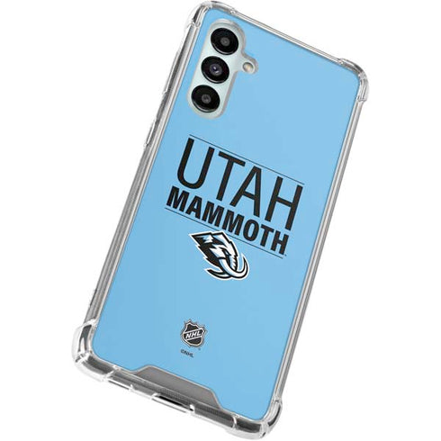 NHL Utah Mammoth Line-Up Series Galaxy A16 5G Clear Case