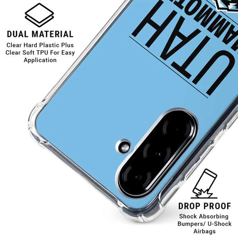 NHL Utah Mammoth Line-Up Series Galaxy A36 5G Clear Case