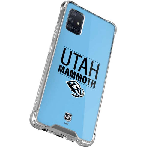NHL Utah Mammoth Line-Up Series Galaxy A51 5G Clear Case