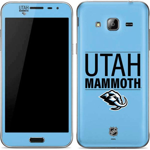 NHL Utah Mammoth Line-Up Series Galaxy J3 Skin