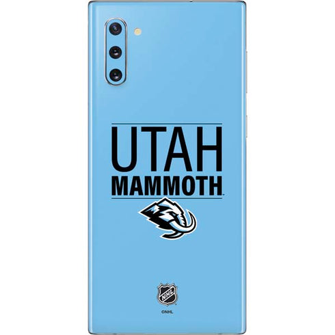 NHL Utah Mammoth Line-Up Series Galaxy Note 10 Skin
