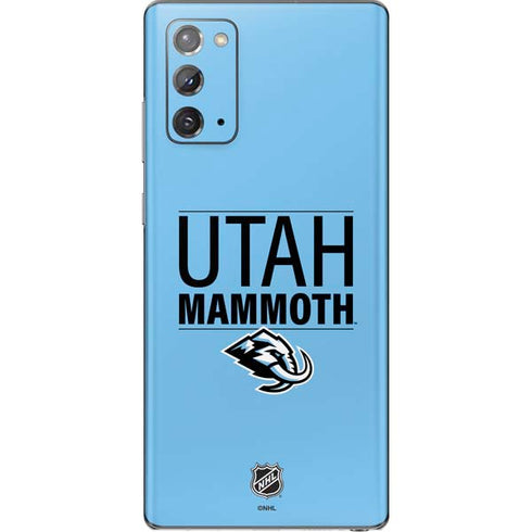 NHL Utah Mammoth Line-Up Series Galaxy Note20 5G Skin