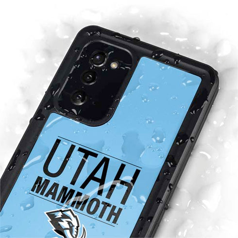 NHL Utah Mammoth Line-Up Series Galaxy Note20 5G Waterproof Case