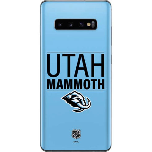 NHL Utah Mammoth Line-Up Series Galaxy S10 Plus Skin