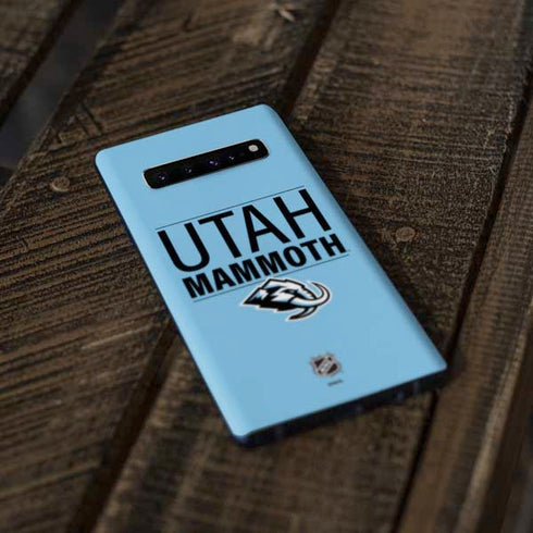 NHL Utah Mammoth Line-Up Series Galaxy S10 Plus Skin