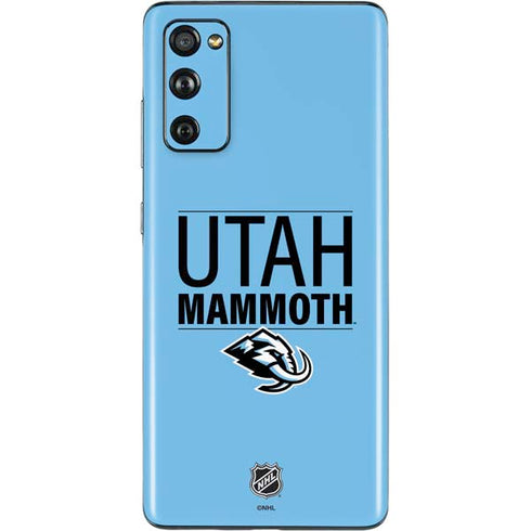 NHL Utah Mammoth Line-Up Series Galaxy S20 Fan Edition Skin