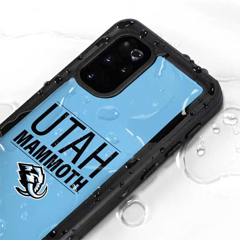 NHL Utah Mammoth Line-Up Series Galaxy S20 Plus Waterproof Case