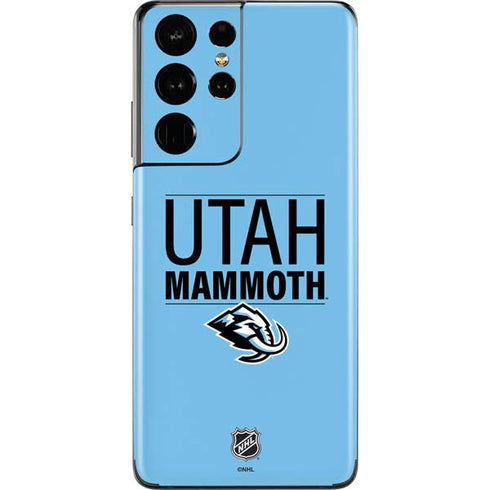 NHL Utah Mammoth Line-Up Series Galaxy S21 Ultra 5G Skin