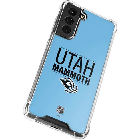 NHL Utah Mammoth Line-Up Series Galaxy S22 Plus Clear Case