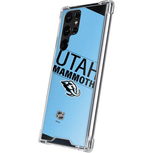 NHL Utah Mammoth Line-Up Series Galaxy S22 Ultra Clear Case
