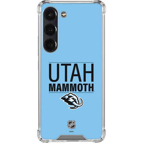 NHL Utah Mammoth Line-Up Series Galaxy S23 Clear Case