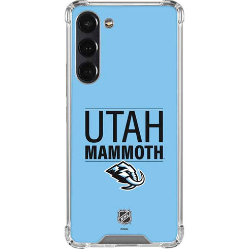 NHL Utah Mammoth Line-Up Series Galaxy S23 Plus Clear Case