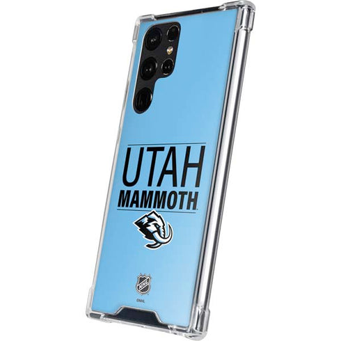 NHL Utah Mammoth Line-Up Series Galaxy S23 Ultra Clear Case