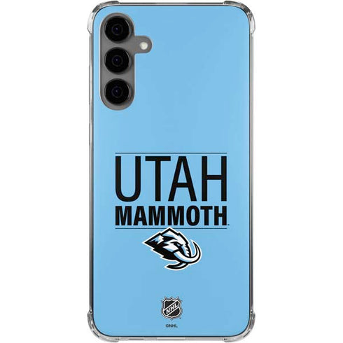 NHL Utah Mammoth Line-Up Series Galaxy S24 Plus Clear Case