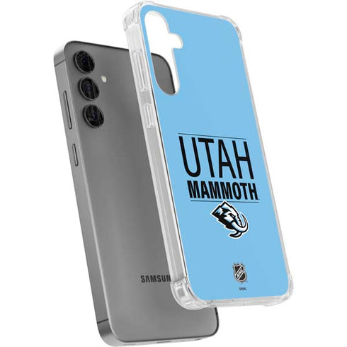 NHL Utah Mammoth Line-Up Series Galaxy S24 Plus Clear Case