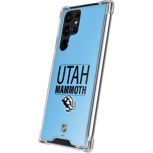 NHL Utah Mammoth Line-Up Series Galaxy S24 Ultra Clear Case