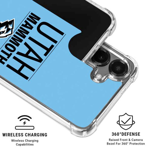NHL Utah Mammoth Line-Up Series Galaxy S26 Plus Clear Case