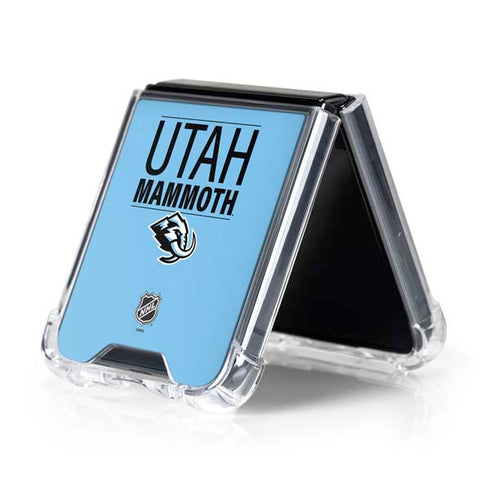 NHL Utah Mammoth Line-Up Series Galaxy Z Flip5 5G Clear Case