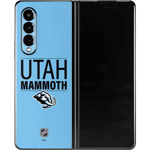 NHL Utah Mammoth Line-Up Series Galaxy Z Fold3 5G Skin