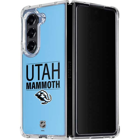 NHL Utah Mammoth Line-Up Series Galaxy Z Fold5 5G Clear Case