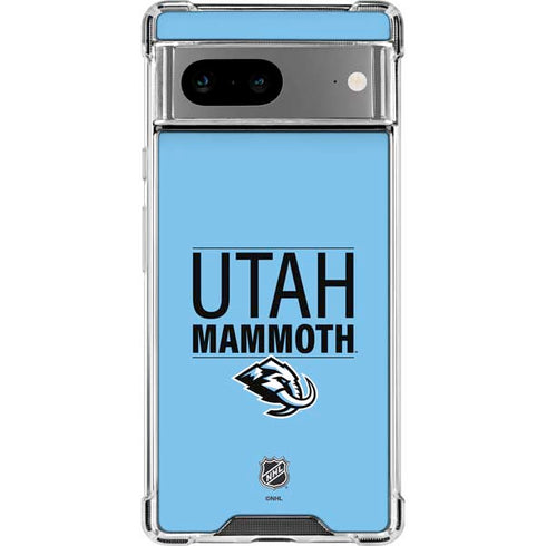 NHL Utah Mammoth Line-Up Series Google Pixel 8a Clear Case