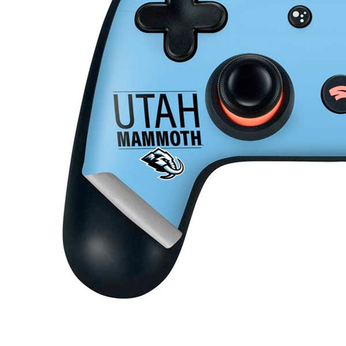 NHL Utah Mammoth Line-Up Series Google Stadia Controller Skin