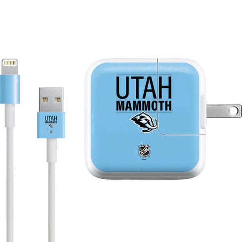 NHL Utah Mammoth Line-Up Series iPad Charger (10W USB) Skin