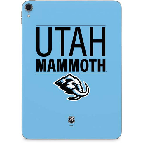 NHL Utah Mammoth Line-Up Series Apple iPad Pro Skin