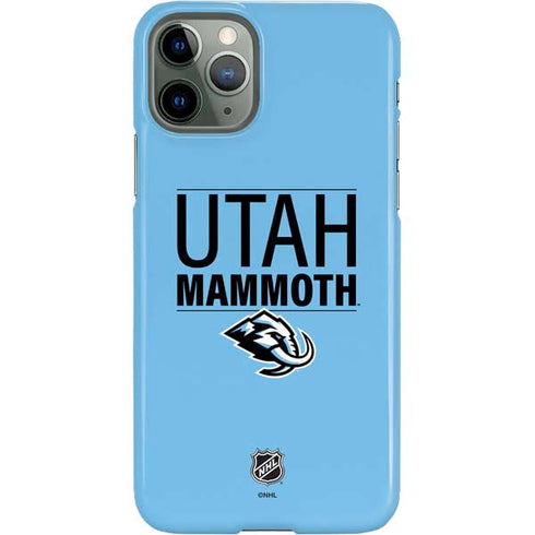 NHL Utah Mammoth Line-Up Series iPhone 11 Pro Lite Case