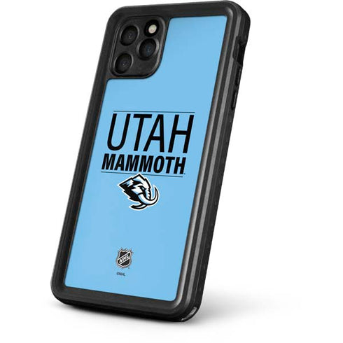 NHL Utah Mammoth Line-Up Series iPhone 11 Pro Waterproof Case