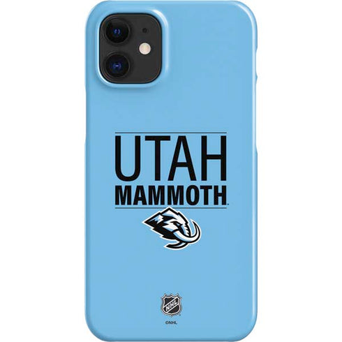 NHL Utah Mammoth Line-Up Series iPhone 12 Mini Lite Case