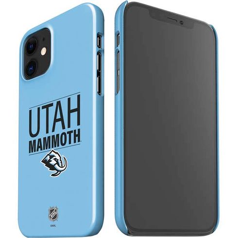 NHL Utah Mammoth Line-Up Series iPhone 12 Mini Lite Case