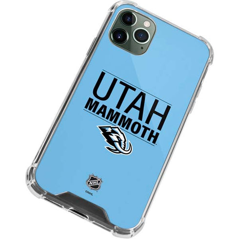 NHL Utah Mammoth Line-Up Series iPhone 12 Pro Clear Case