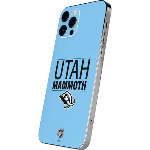 NHL Utah Mammoth Line-Up Series iPhone 12 Pro Max Skin