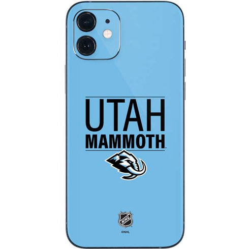 NHL Utah Mammoth Line-Up Series iPhone 12 Skin