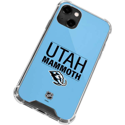 NHL Utah Mammoth Line-Up Series iPhone 13 Clear Case