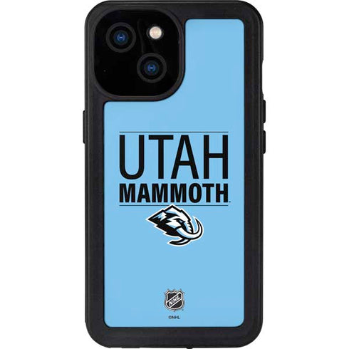 NHL Utah Mammoth Line-Up Series iPhone 13 Mini Waterproof Case