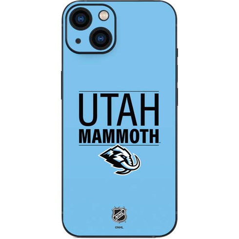NHL Utah Mammoth Line-Up Series iPhone 13 Skin