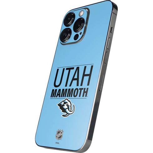 NHL Utah Mammoth Line-Up Series iPhone 14 Pro Max Skin