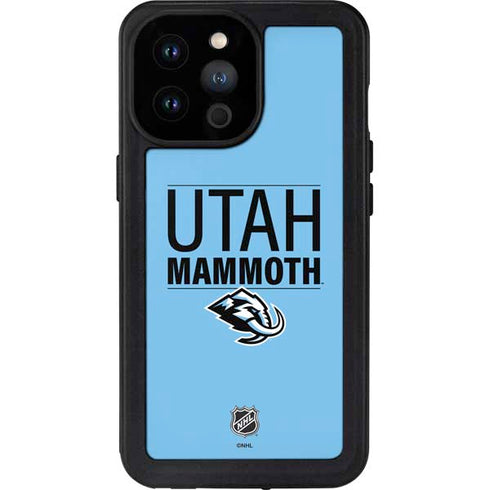 NHL Utah Mammoth Line-Up Series iPhone 14 Pro Max Waterproof Case