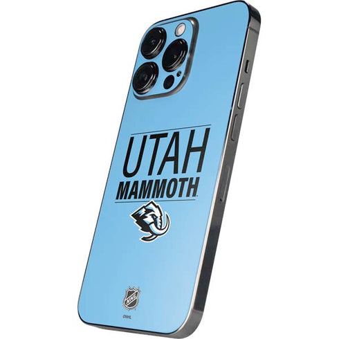 NHL Utah Mammoth Line-Up Series iPhone 14 Pro Skin