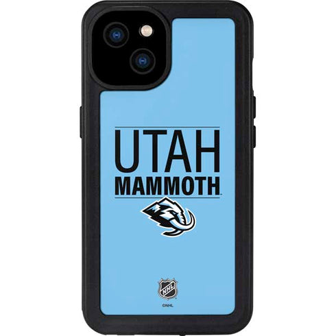 NHL Utah Mammoth Line-Up Series iPhone 15 Plus Waterproof Case