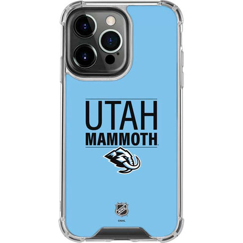 NHL Utah Mammoth Line-Up Series iPhone 15 Pro Max Clear Case