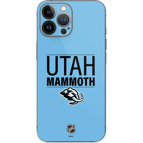 NHL Utah Mammoth Line-Up Series iPhone 15 Pro Max Skin