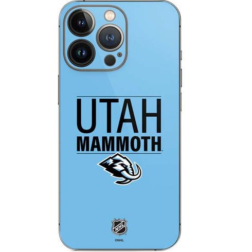 NHL Utah Mammoth Line-Up Series iPhone 15 Pro Skin